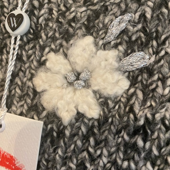 BRAND NEW Wildfox Flower Field Lewis Knit Sweater In Original Wildfox Packaging - Picture 6 of 9